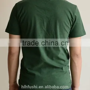 2016 Fashion Fit Blank V-neck New Trend Mens T-shirt thumbnail-2