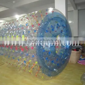 High Quality Inflatable Water Roller Water Racing Roller Transparent thumbnail-2