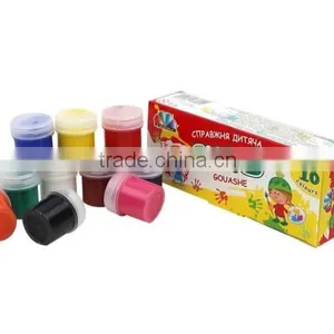 Gouache, 10 Colors, Poster Paint 200 Ml. thumbnail-1