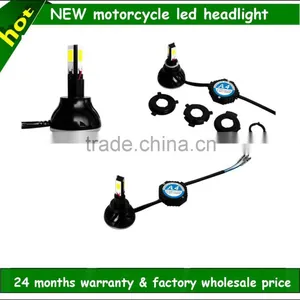 High Quality 9-16v 4 Led 4300k 5000k 6000k High/low H4,H6,H7 Led Spot Light for Motorcycle thumbnail-1