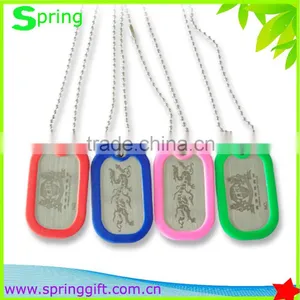 Promotion Fahsion Pet id Tag /round Dog Tag/ Colourful Dog id Tag With Key Ring thumbnail-6