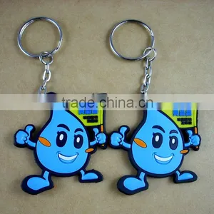 Promotion Wholesale 3d Car Printed Rubber Key Ring/pvc Keychain Custom thumbnail-1