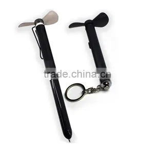 Gift Ballpoint Pen With Mini Fan Promotional Ball Point Fan Pen thumbnail-1