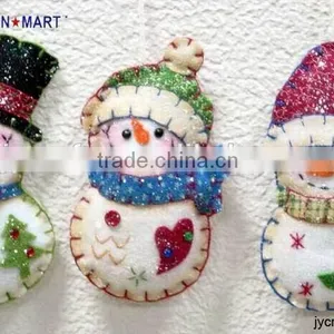 Good Quality Snowman Ornament Santa Ornament thumbnail-2