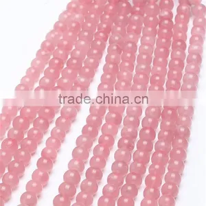 Natural Stone Powder Crystal Beads Horse Loose Beads Wholesale Semi-finished Products Are Handmade Jewelry Selling Lotus Powder thumbnail-2