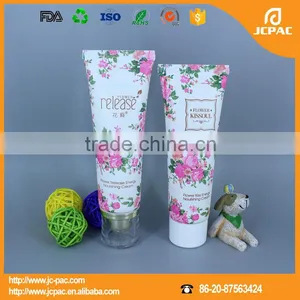 Lovely Flower Plastic Tube for Nourishing Cream thumbnail-1