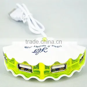 Shell-designed 4-port Usb 2.0 Hub Funny Usb Hub thumbnail-2