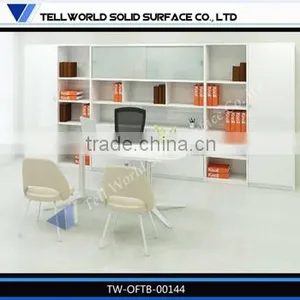Hot Sale Modern Elegant Design Acrylic Executive Office Desk thumbnail-4