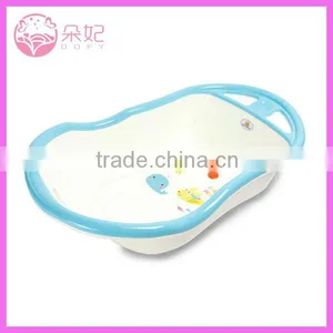 Fancy Cartoon Design Baby Bath Tub With Stand thumbnail-1