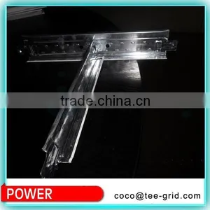 Ceiling Decoration Material Ceiling t Bar T24 Ceiling Grid 0.25-0.6mm thumbnail-2