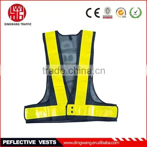 Yellow and Blue Reflective Vest thumbnail-1