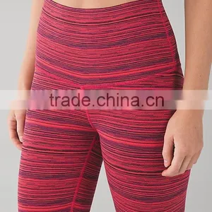 Custom Popular Style Breathable Yoga Pants for Women in Fitness Sportswear Hot Sale in 2016 thumbnail-1