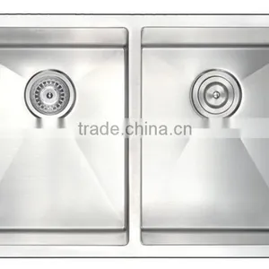 USA Stainless Steel Kitchen Sink Double Bowl With CUPC Approval thumbnail-2