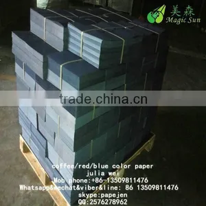 Wood Pulp Red Paper Board 2.0MM 230gsm Mix Pulp Red Color Paper Board thumbnail-2