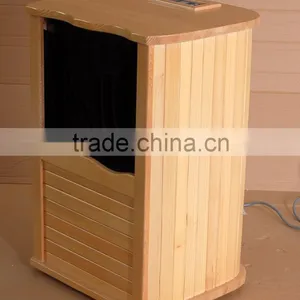 2015 High Quality 1 People Infrared Foot Sauna Barrel thumbnail-4