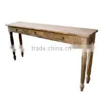 Raffles Console Table 3 Drawers thumbnail-1