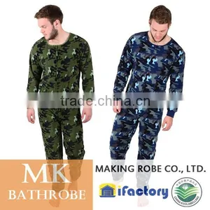 Adult Winter Fleece Footed Onesie Jumpsuit Pajama thumbnail-2