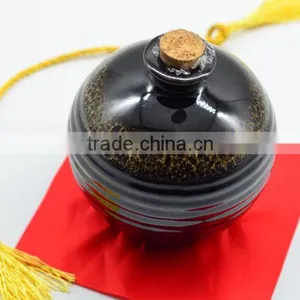 2016 New Hot Stocked Matte Ceramic Jar With Wooden Lid thumbnail-1
