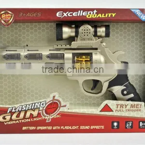 Plastic B/O Gun Toys,Battery Operated Space Gun Toys,electric Space Toy Gun With Flashing Light and IC Sound for Children thumbnail-1