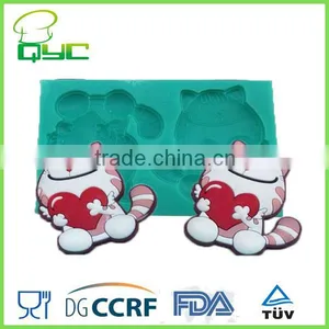 Winnie the Pooh Non-stickSilicone Fondant Mould Sugarcraft Decorating Tools thumbnail-6