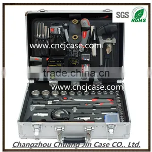 High Quality Professional Custom Silver Aluminum Case Aluminum Tool Case thumbnail-2
