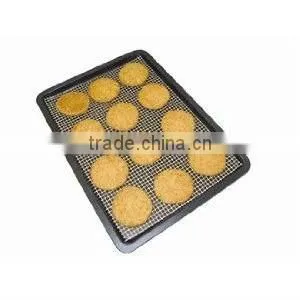 PTFE Coated Fiberglass Heat Resistant Basket for Cooking Crisp Chips thumbnail-1