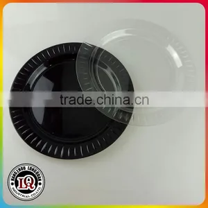 Bulk Disposable Party Plastic Round Plate thumbnail-1