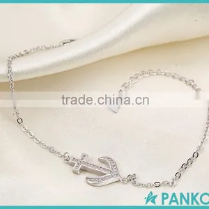 Fashion And Personality Anchor Bracelet, Popular Bracelet Anchor, 925 Silver Anchor Bracelet Meaning thumbnail-4