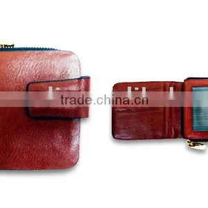 Wallet Made of Cow Leather With Two Part thumbnail-1