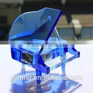 Music Box, Beautiful Crystal Piano for Home Decoration thumbnail-1