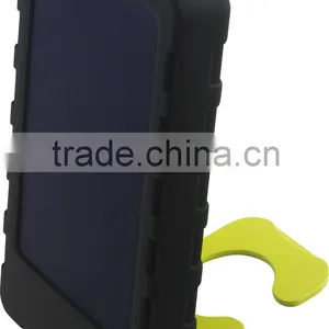 Outdoor Solar Power Bank Charger 3000mah With Hook, Lighting & Led Flashlight thumbnail-3