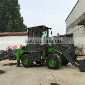 Excavator Loader 1500kg Front End Tractor Lowest Cheap Price Backhoe Loader China thumbnail-2