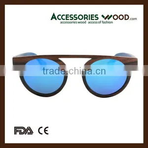 Unisex Retro Style Oversized Frame Eye Glasses Wood Sunglasses Women Men Sun Glasses US thumbnail-3