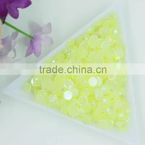 Flatback Acrylic Rhinestone Jelly ab Color Rhinestone 3mm for Phone Hair Clothes Shoes Decoration thumbnail-2