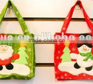 Xmas Festival Present Christmas Santa Claus Candy Gifts Bag Sack Stocking Filler thumbnail-1