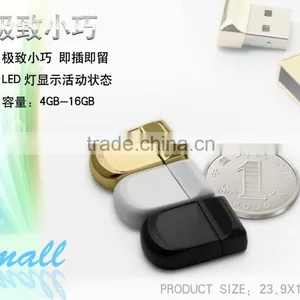 Promotional Gadget Usb Pendrive 16GB, Smallest Size Usb Flash Drive Mini Usb Memory thumbnail-3
