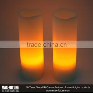 LED Rechargeable Candle Light With Built-in Bluetooth Speaker thumbnail-2