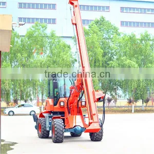 Portable Water Well Rotary Drilling Rigs, Ground Screw Pile Driver for Sale thumbnail-1
