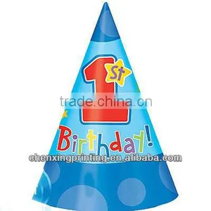 1st Birthday Boy Party Hats thumbnail-1