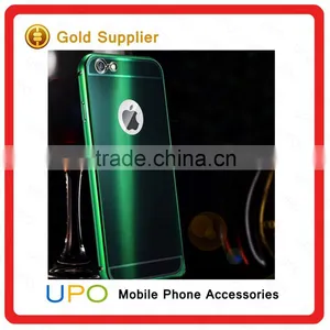 [UPO] New Arrival Luxury Electroplating Mirror Bright Aluminum Metal Cell Phone Case for IPhone 6 Plus thumbnail-1