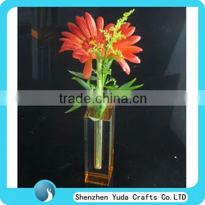Flower Vase for Business Gift, Acrylic Material Glass Flower Vase Stand thumbnail-1