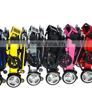 Aluminium Folding Electric Lightweight Power Wheelchair thumbnail-4