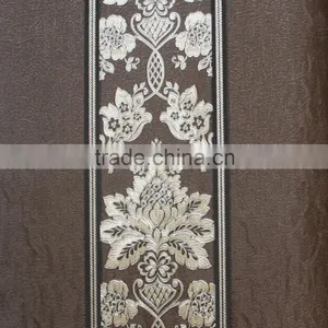Korea PVC Wallpaper Striped and Floral Designer Wallpaper thumbnail-4