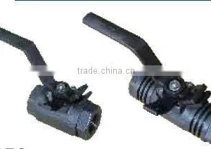3PC FORGED BALL VALVE WITH LOCKED thumbnail-1
