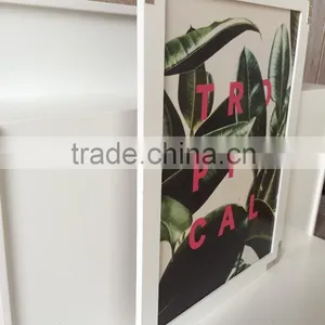 Wholesale Big Size Modern Wooden Photo/ Picture Frame With Metal Corners Wall Decor thumbnail-2