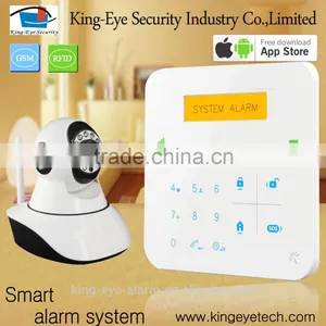 Support User Code and Installer Code Two-way Intercom Gsm Home Safe Alarme System thumbnail-4