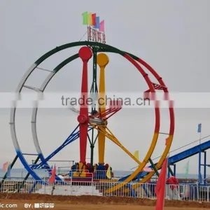 Amusement Ferris Ring Car Rides / Thrill Rides / Amusement Park Equipment thumbnail-2
