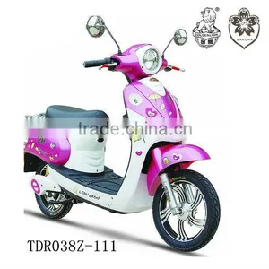 Hot Selling 48v 450w Fashion Motor Scooter thumbnail-1
