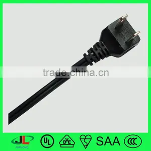 NEMA 1-15P Power Plug, UL Right Angle Electric Plug, UL 2 Pin Plug for Sale thumbnail-1