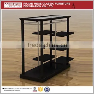 Retail Store Wood Fashion Shoe Display Stand thumbnail-4